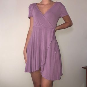 Light Purple “Wrap” Dress